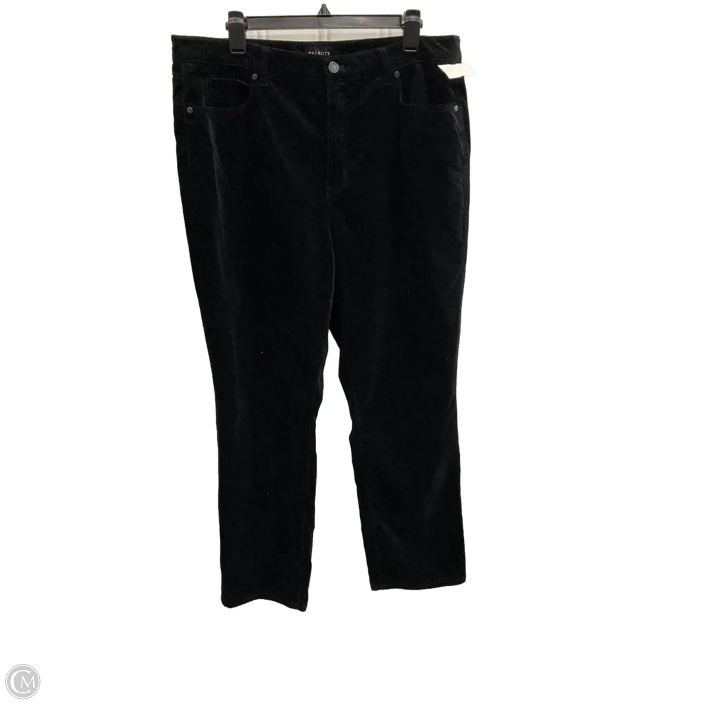 Pants Corduroy By Talbots In Black, Size: 16