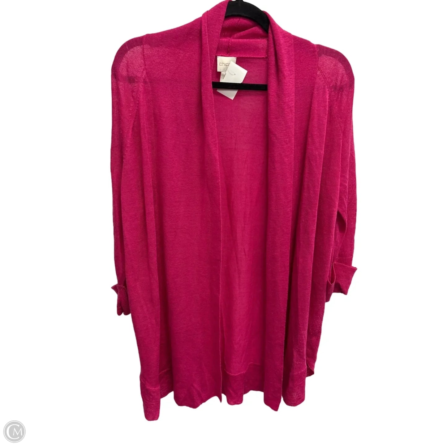 Cardigan By Chicos In Pink, Size: M