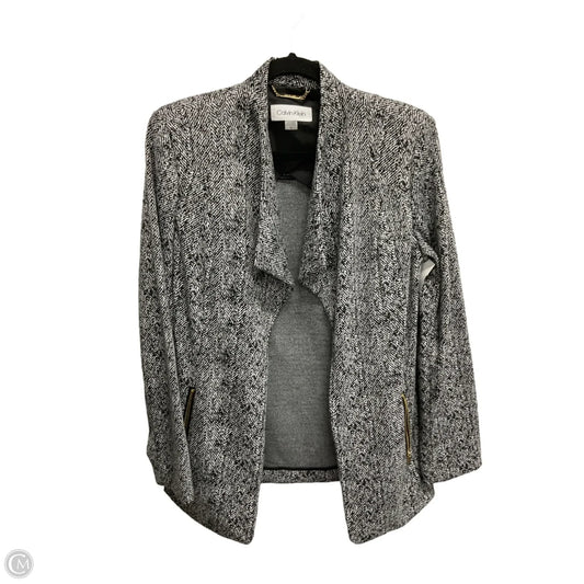 Blazer By Calvin Klein In Black & White, Size: M