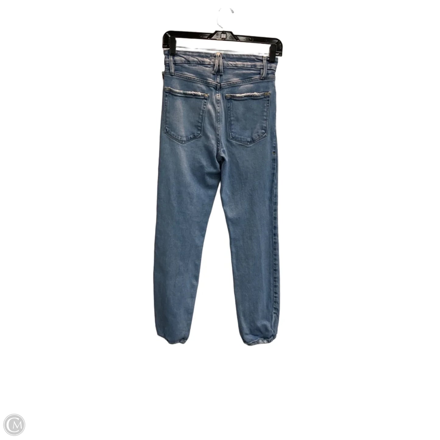 Jeans Skinny By Good American In Blue, Size: 0