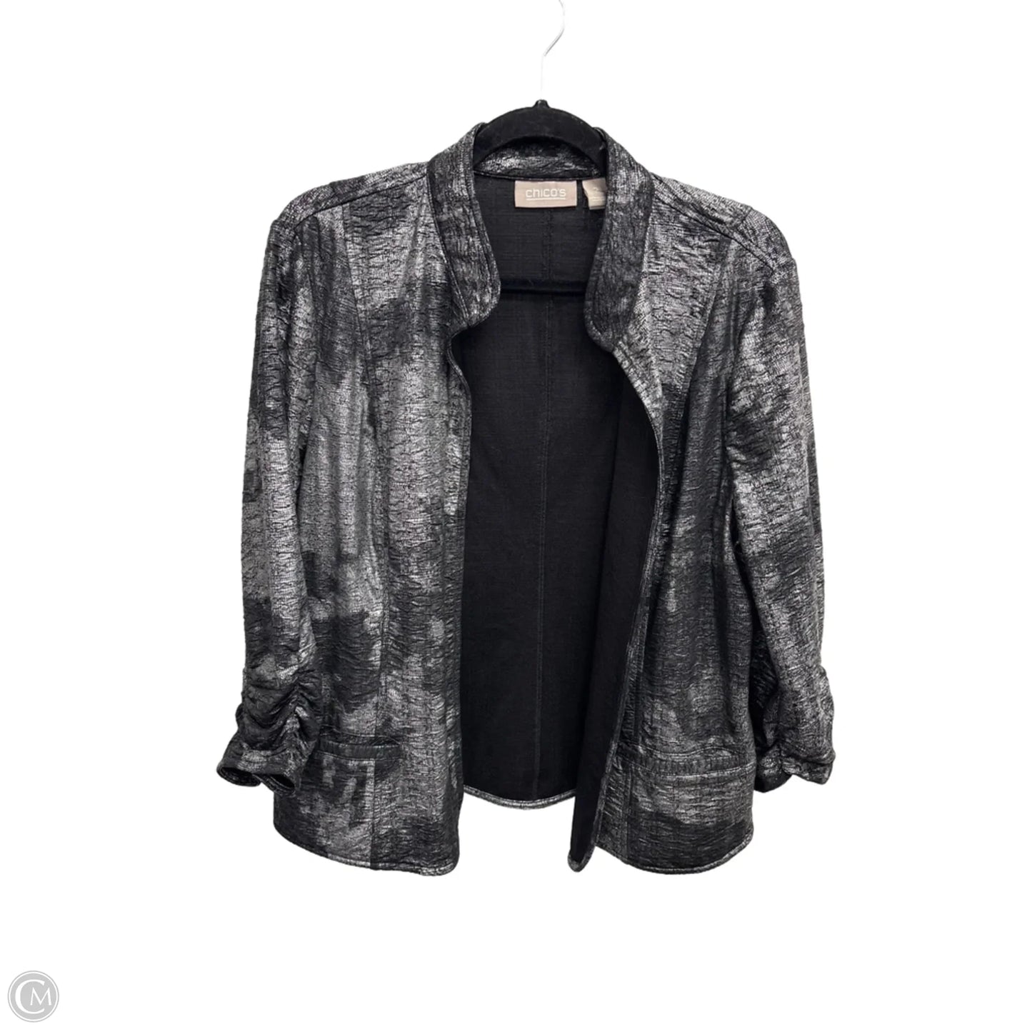 Blazer By Chicos In Black, Size: L