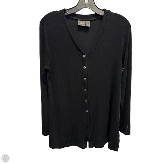 Cardigan By Chicos In Black, Size: M