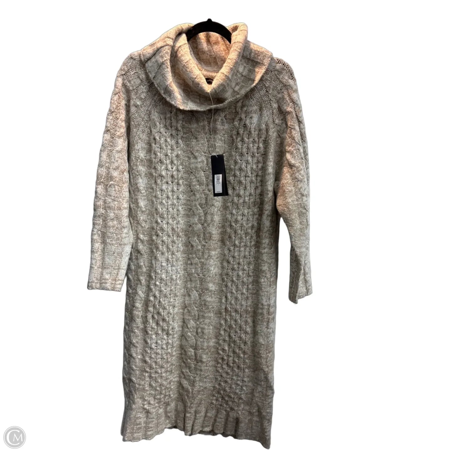 Dress Sweater By Banana Republic In Tan, Size: M