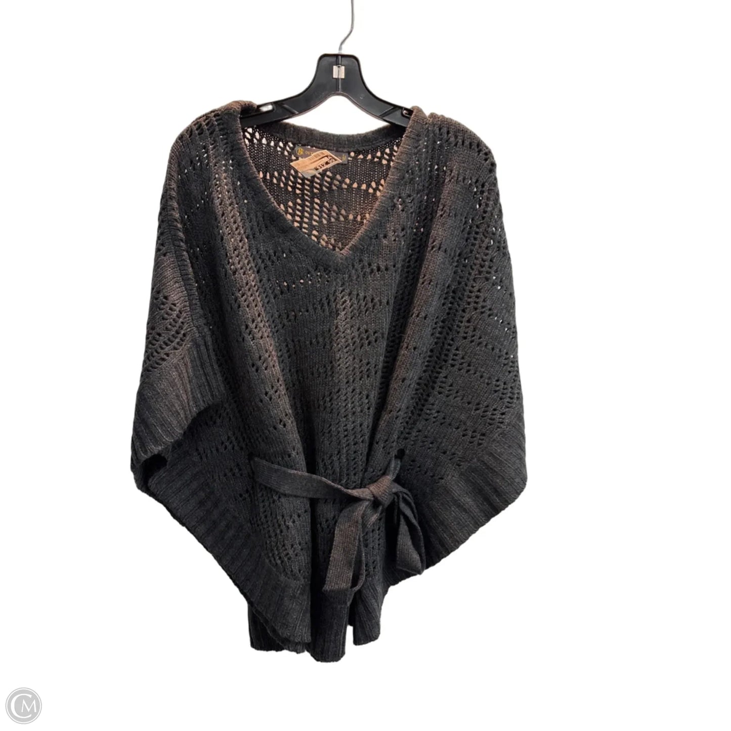 Sweater Short Sleeve By Outback Red In Grey, Size: L