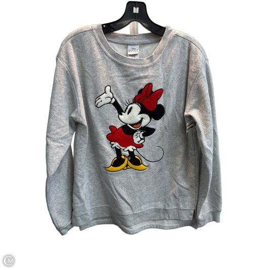 Sweatshirt Crewneck By Disney In Multi-colored, Size: M