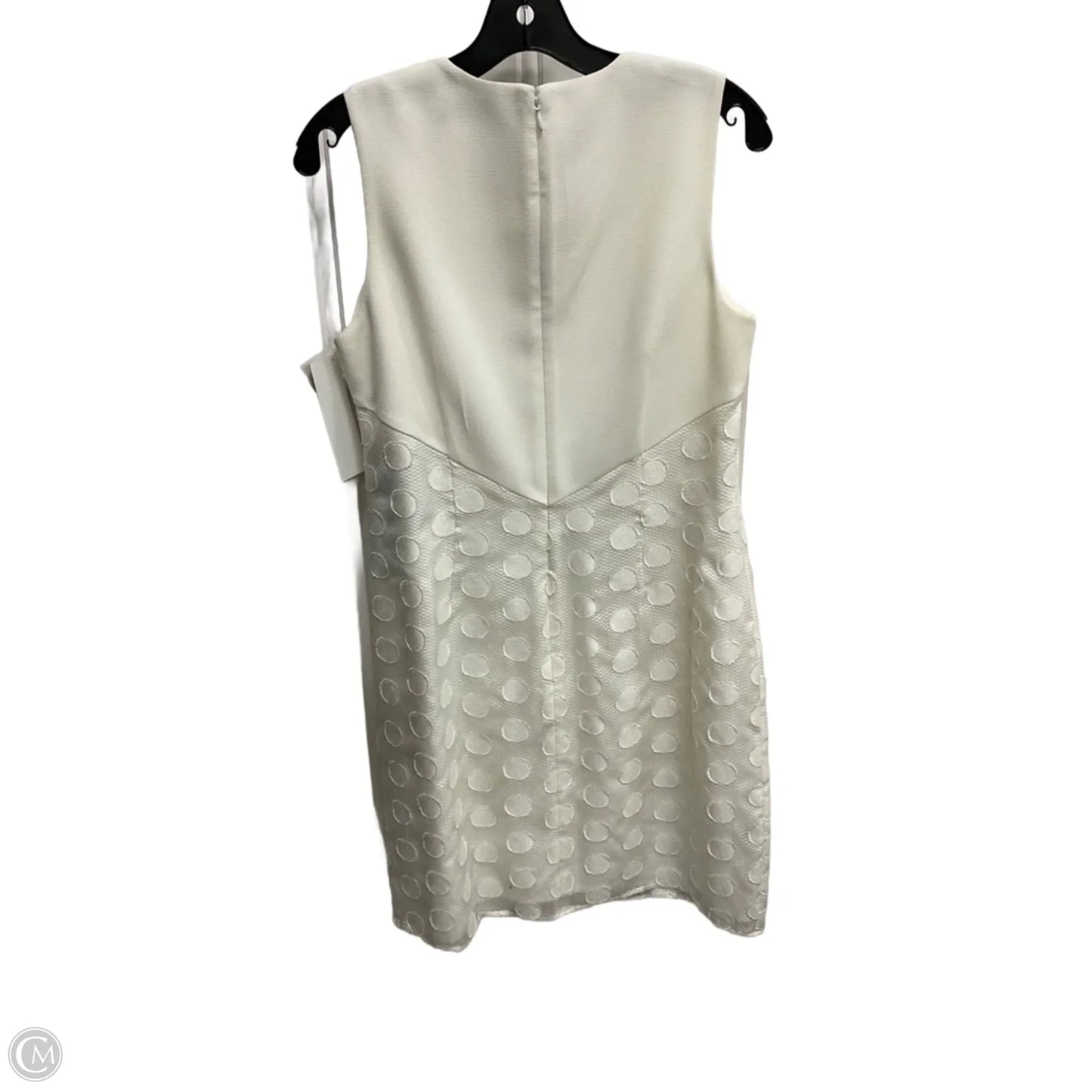 Dress Designer By Karl Lagerfeld In Cream, Size: M