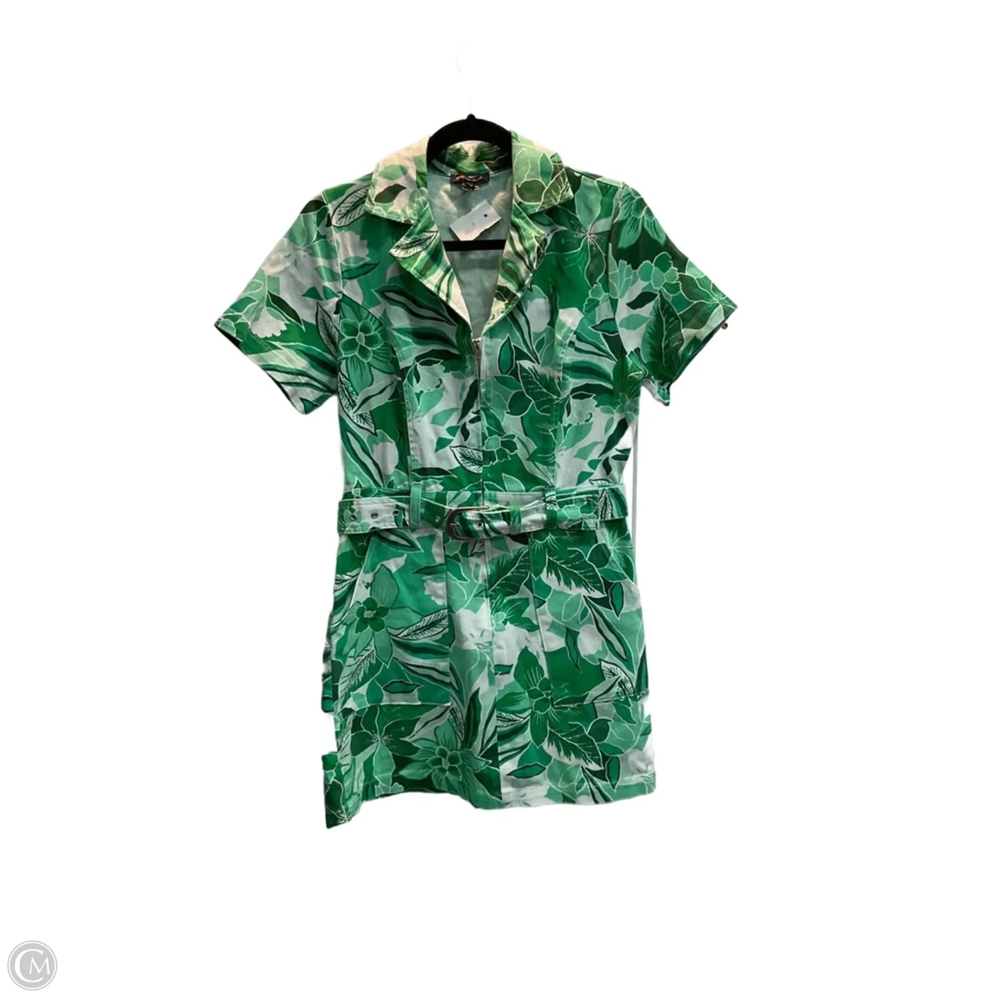 Dress Casual Midi By Skies Are Blue In Green, Size: S