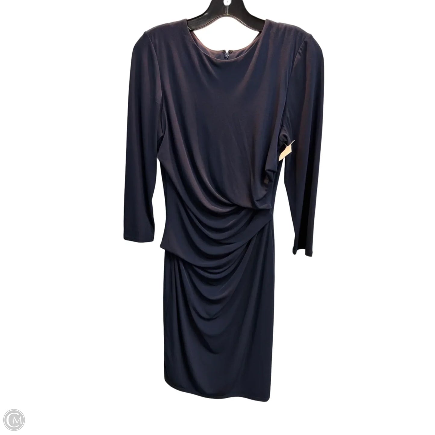 Dress Party Midi By Vince Camuto In Navy, Size: M