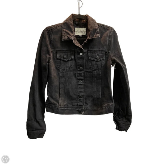 Jacket Denim By Cmc In Black, Size: S