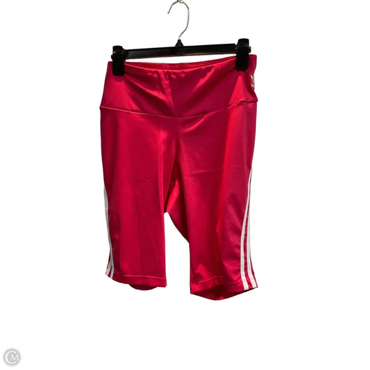 Athletic Shorts By Adidas In Pink, Size: 3x