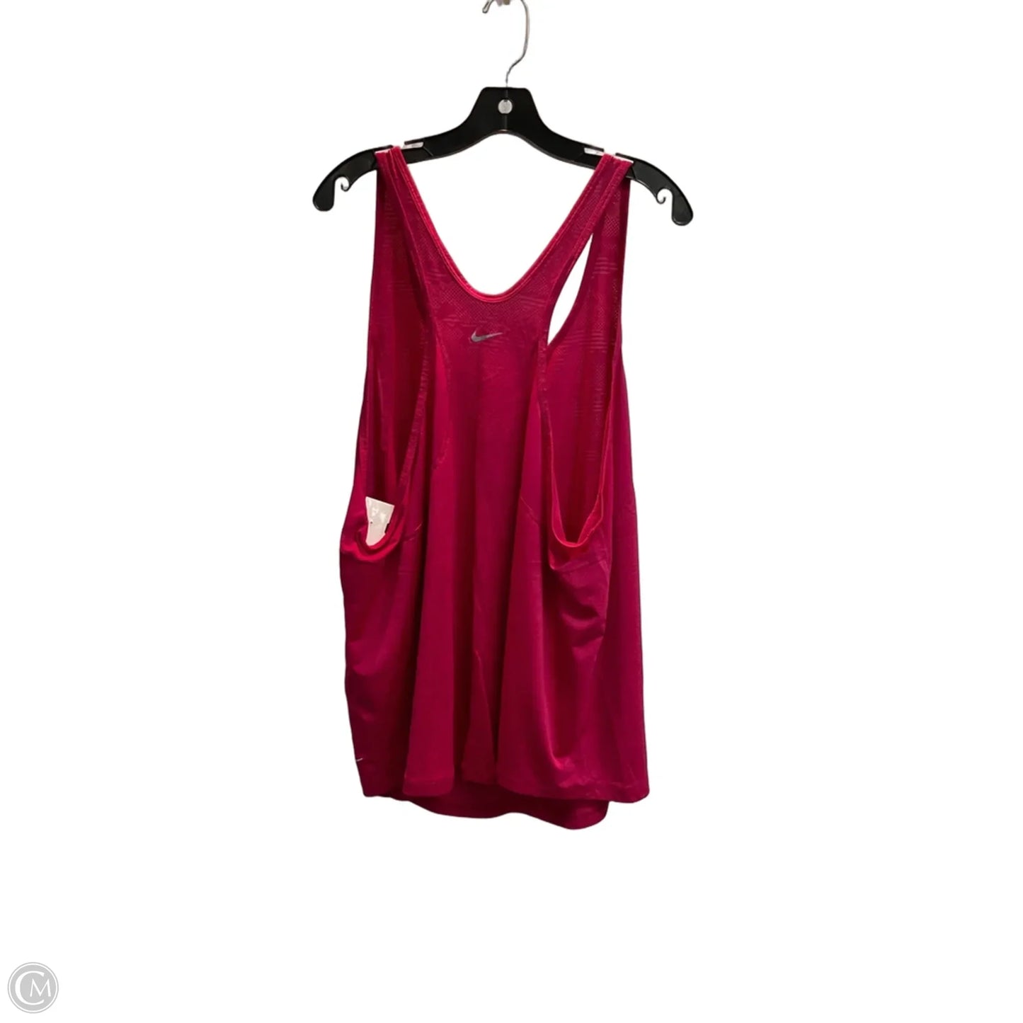Athletic Tank Top By Nike Apparel In Pink, Size: 3x