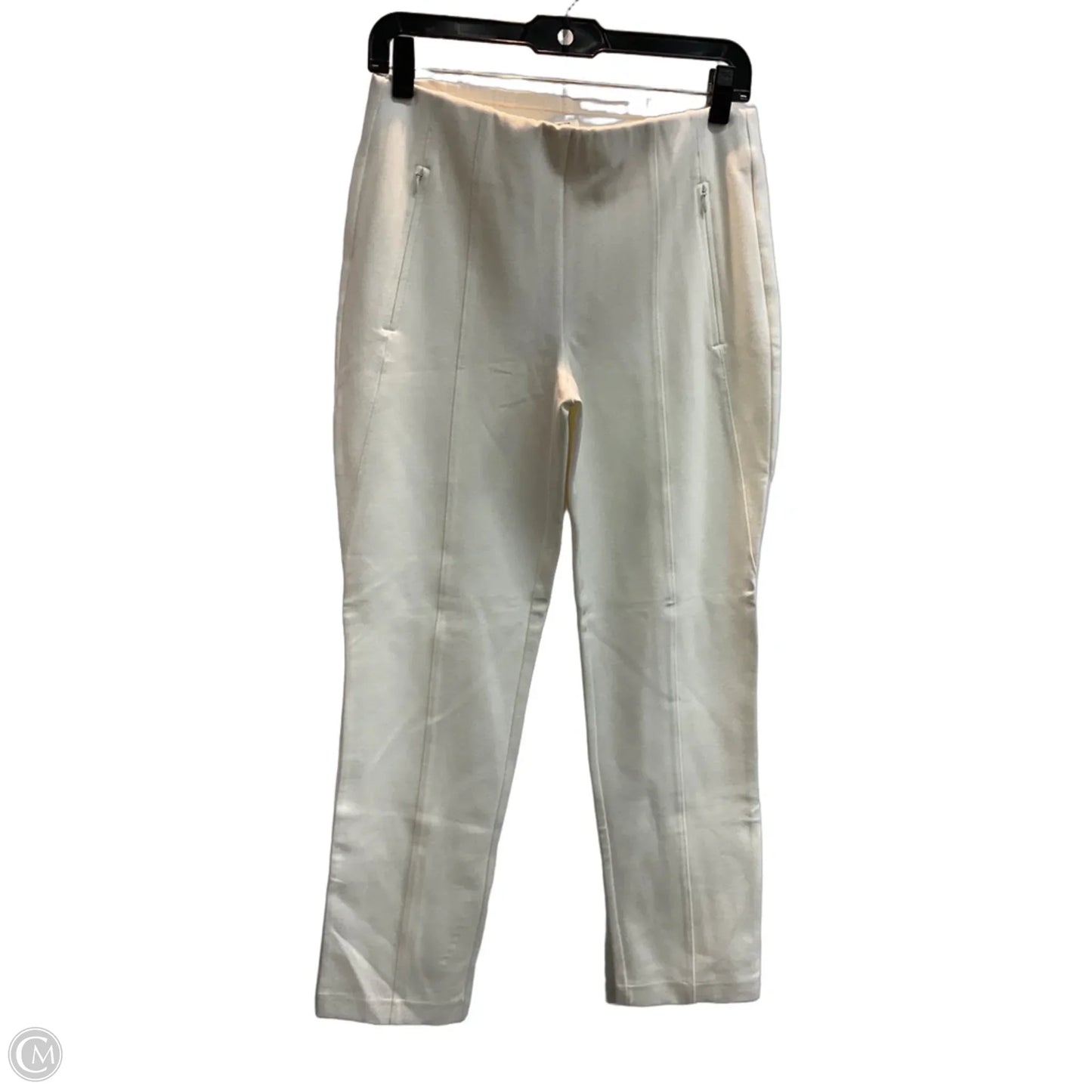 Pants Leggings By Chicos In White, Size: 2