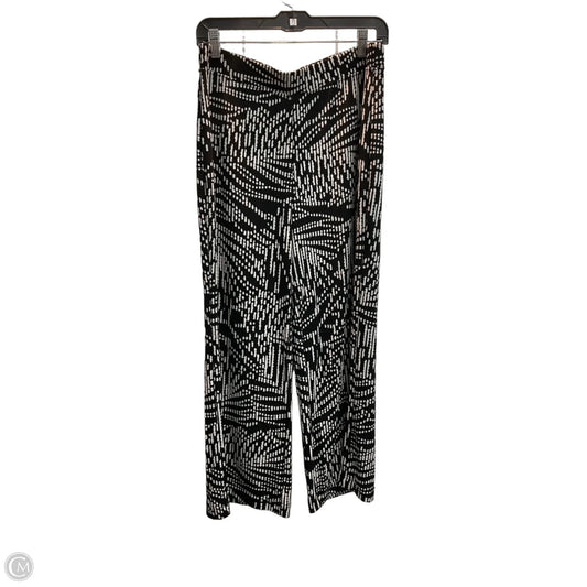 Pants Wide Leg By Chicos In Black & White, Size: 8