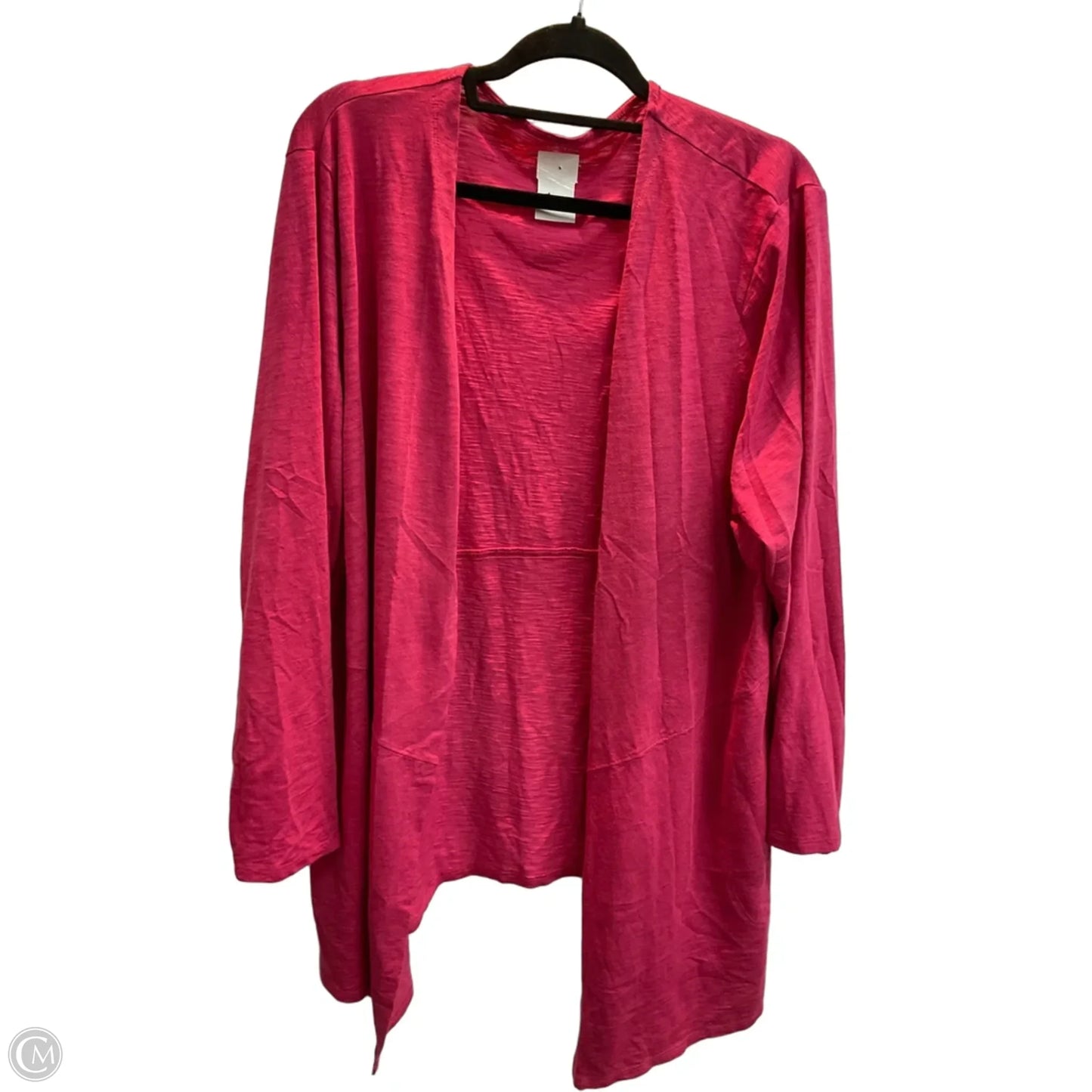 Cardigan By Chicos In Pink, Size: Xxl