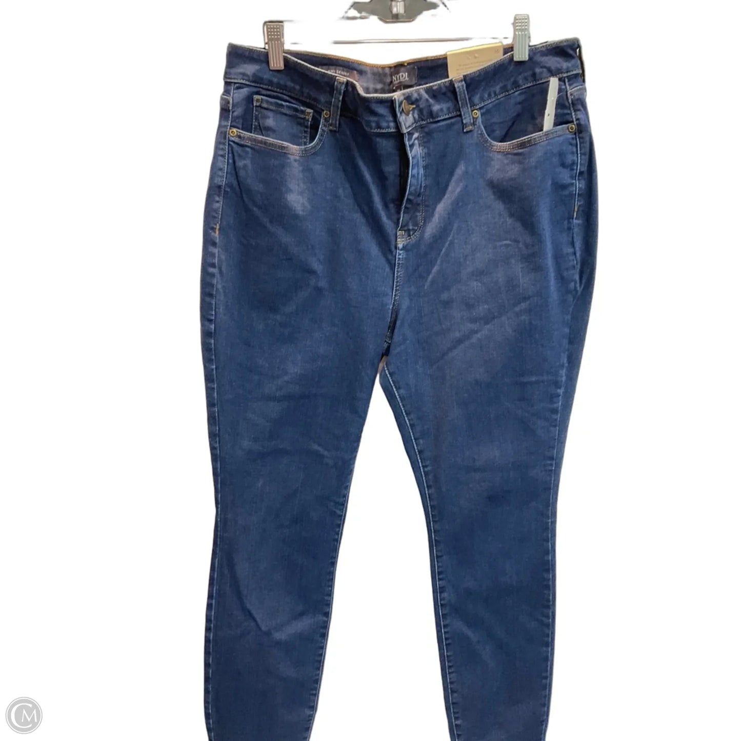 Jeans Skinny By Not Your Daughters Jeans In Blue, Size: 16