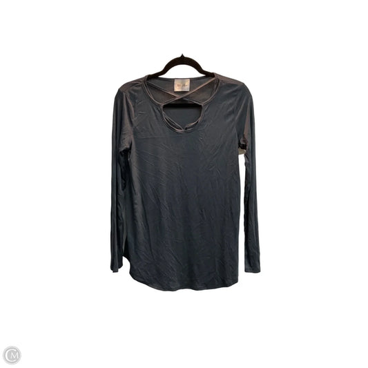 Top Long Sleeve By Clothes Mentor In Grey, Size: S