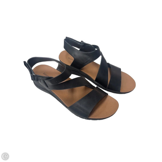 Sandals Heels Wedge By Bare Traps In Black, Size: 8