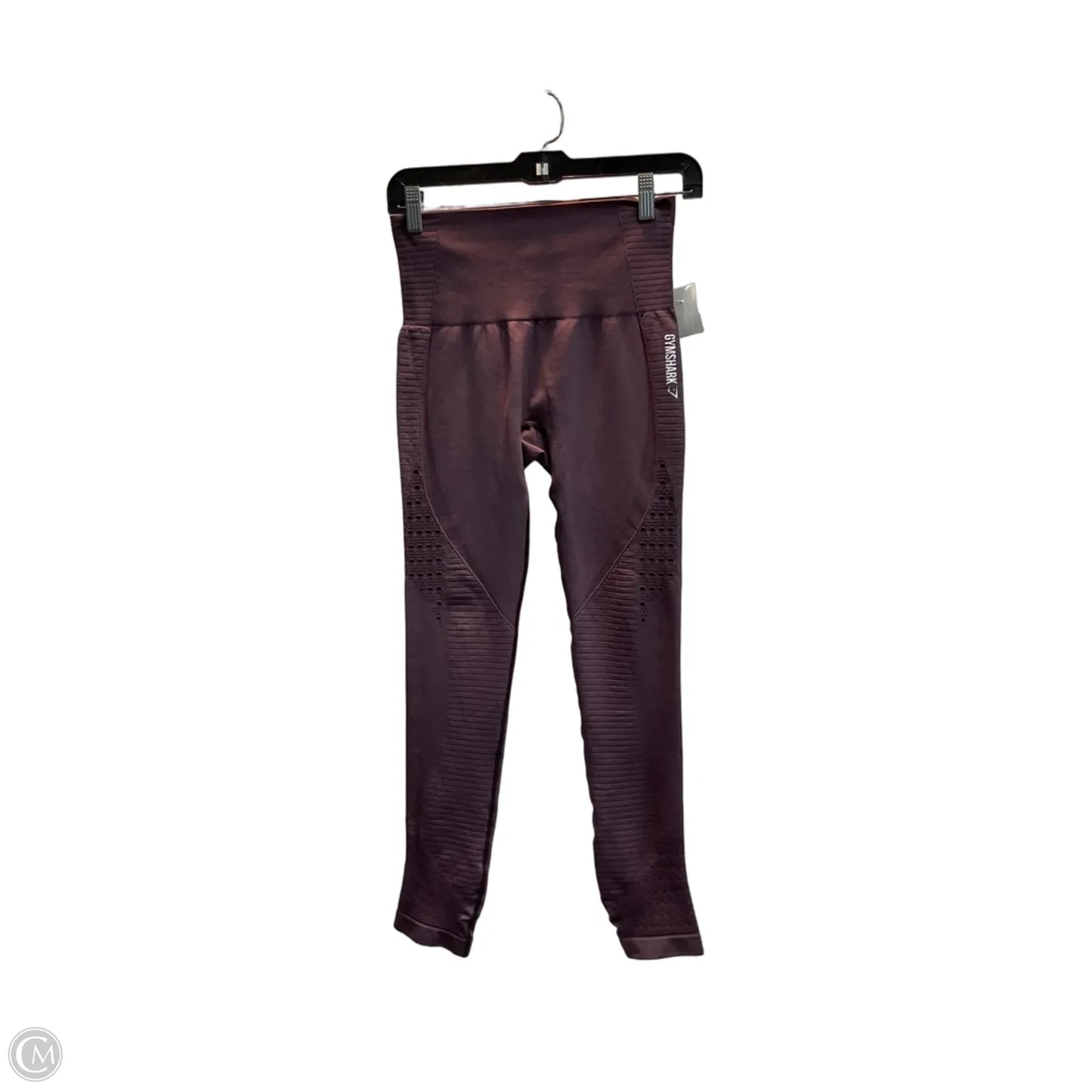 Athletic Leggings By Gym Shark In Purple, Size: M