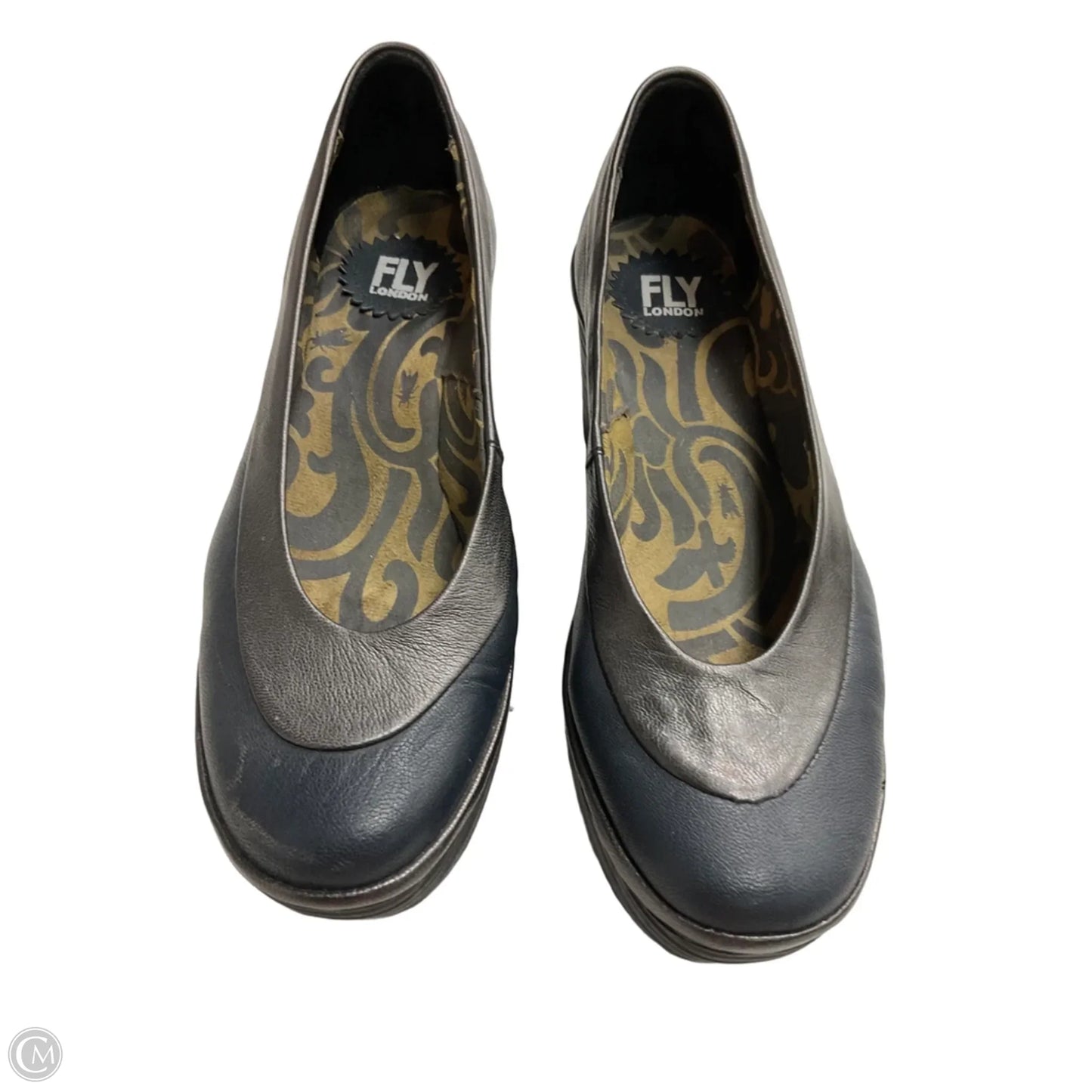 Shoes Heels Wedge By Fly London In Black, Size: 8.5