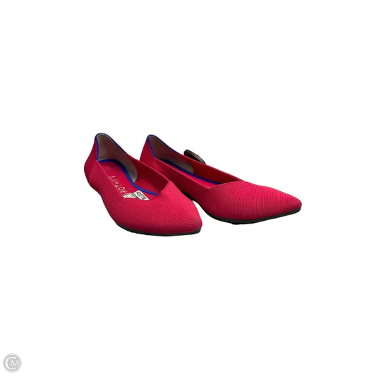 Shoes Flats By Rothys In Pink, Size: 9.5