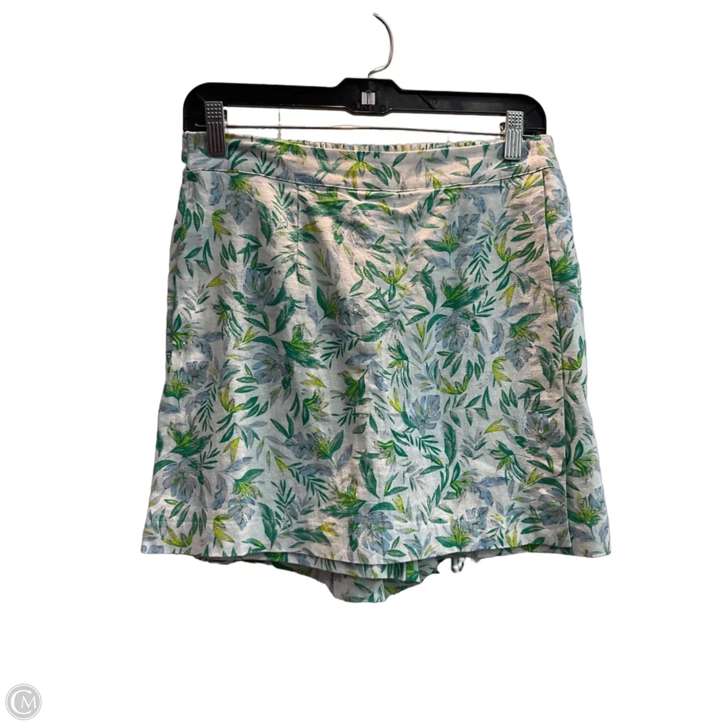 Skort By Ellen Tracy In Floral Print, Size: S