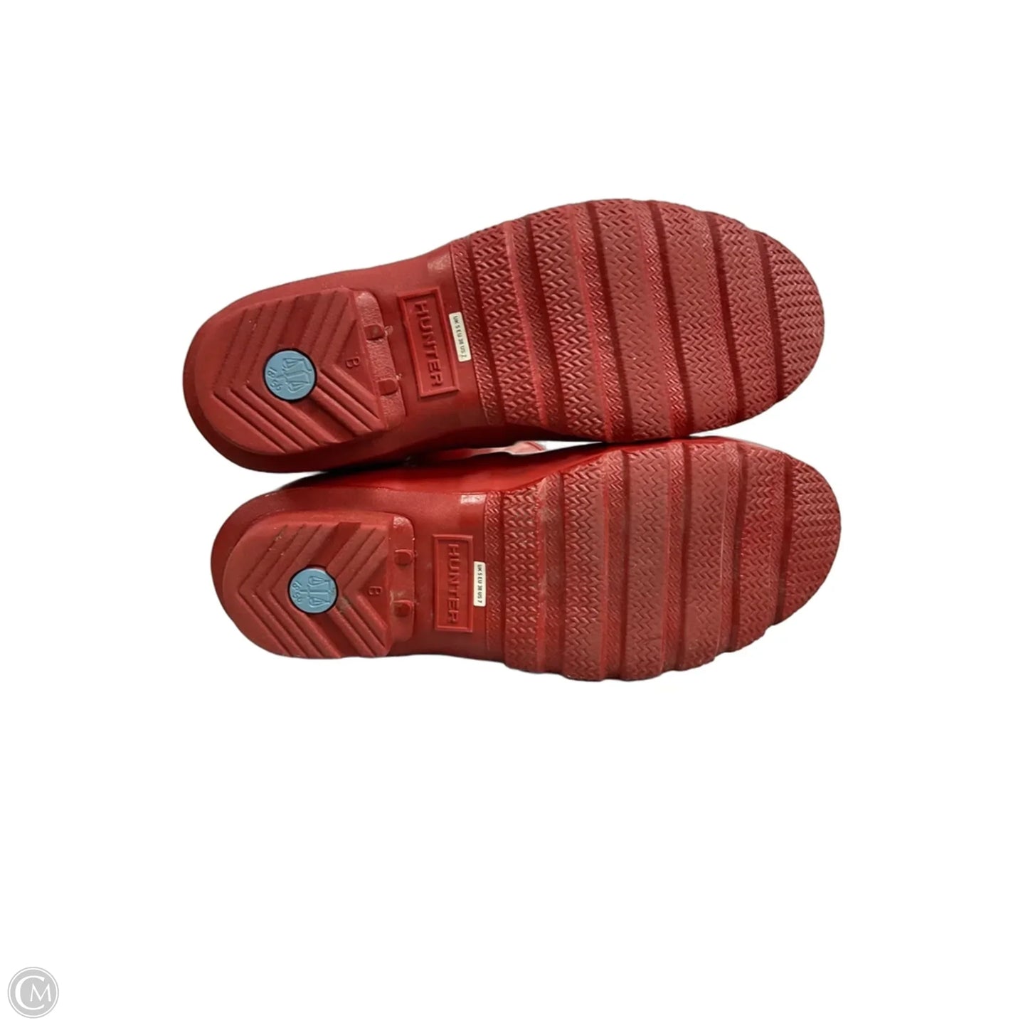 Boots Rain By Hunter In Red, Size: 7