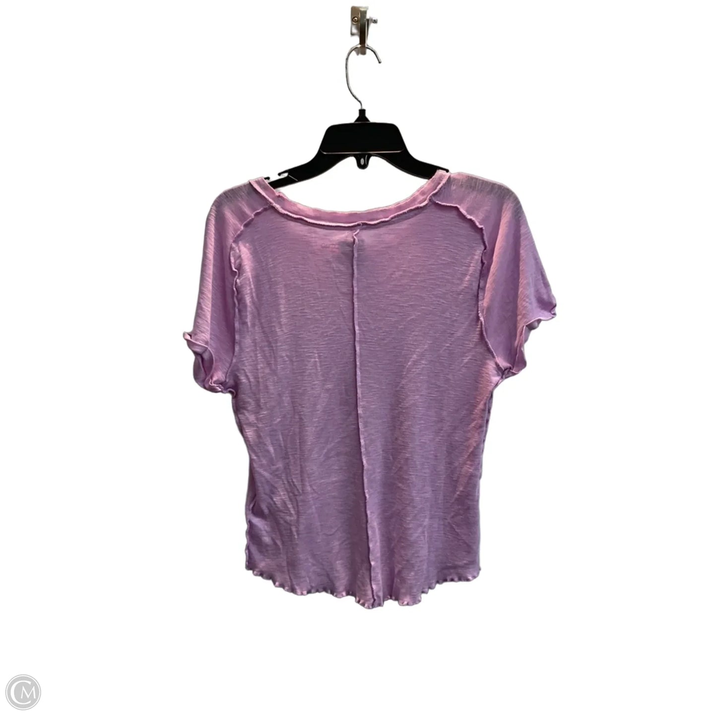 Top Short Sleeve By Pilcro In Pink, Size: M