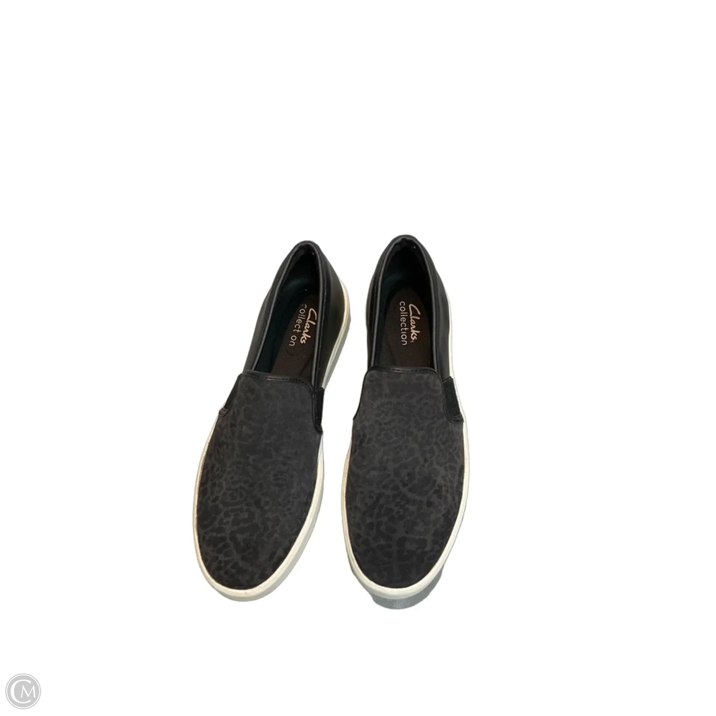 Shoes Flats By Clarks In Black, Size: 9