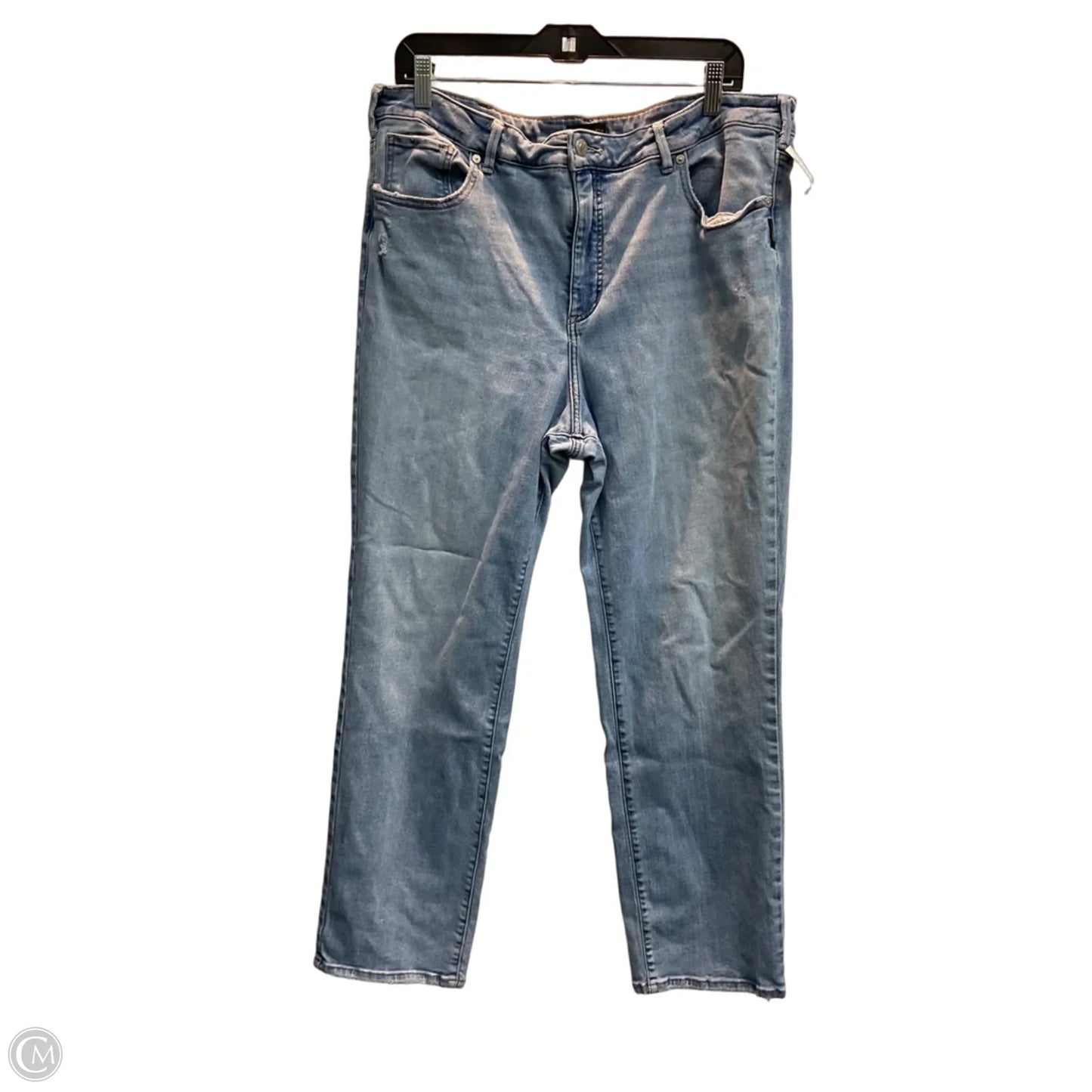 Jeans Straight By Silver In Blue, Size: 20