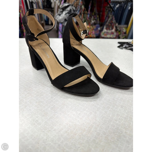 Sandals Heels Block By Cl By Chinese Laundry In Black, Size: 6.5