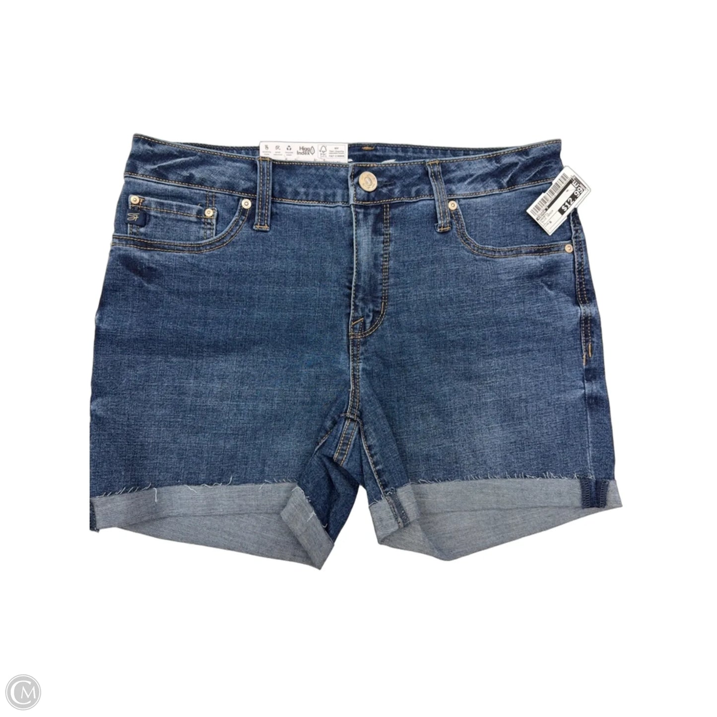 Shorts By Seven 7 In Blue Denim, Size: 6