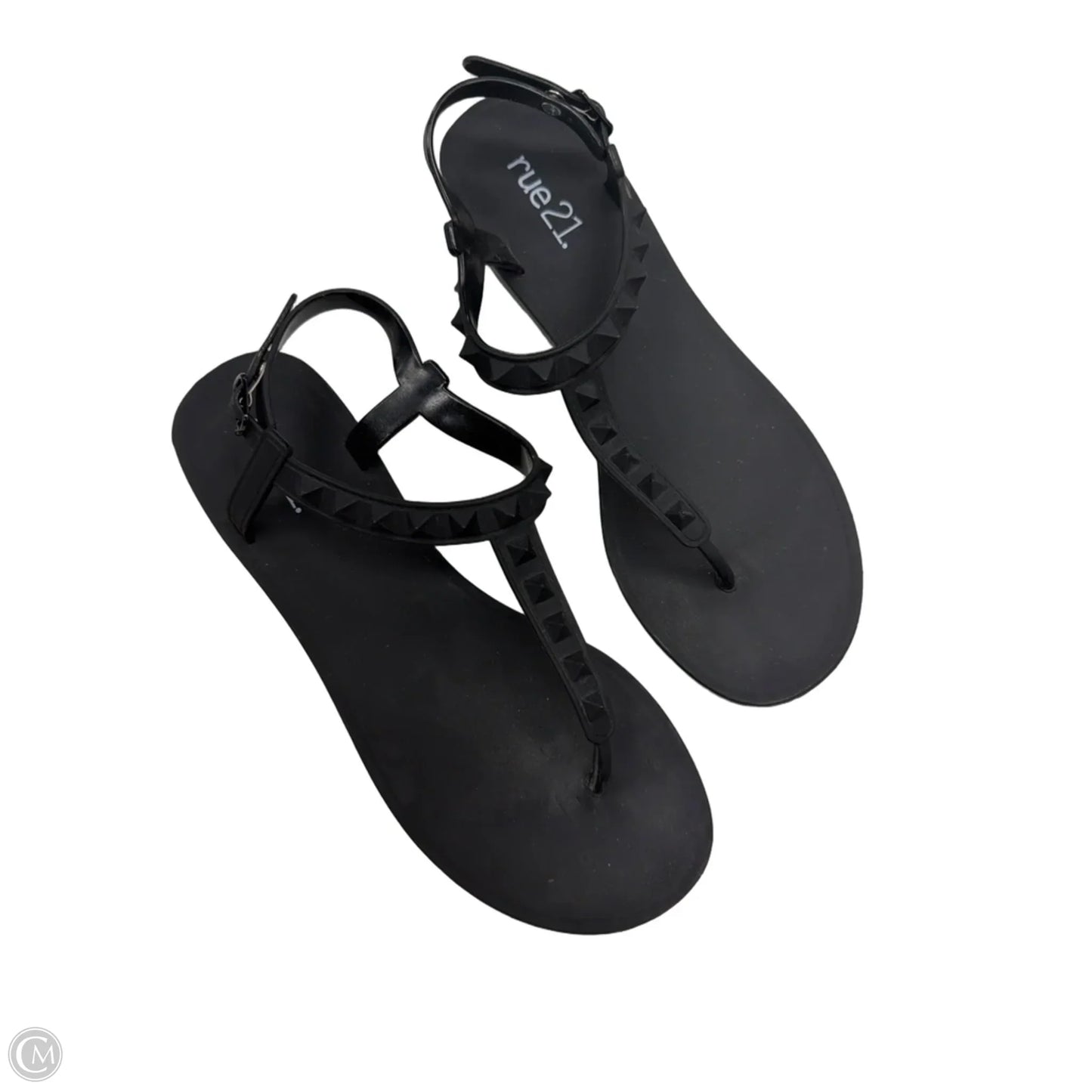 Sandals Flats By Rue 21 In Black, Size: 8