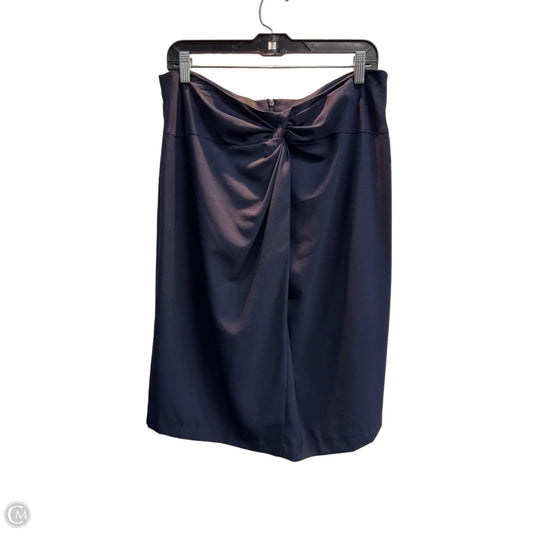 Skirt Midi By Alex Marie In Navy, Size: 14