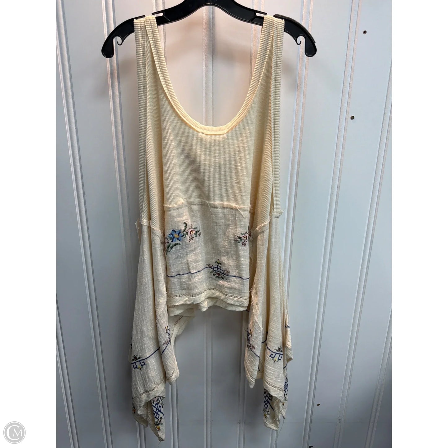 Top Sleeveless By Oli & Hali In Cream, Size: Xl