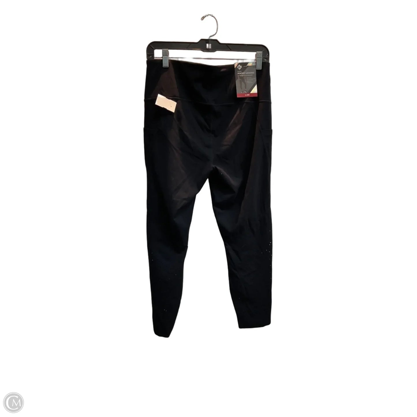 Athletic Leggings By Members Mark In Black, Size: Xl