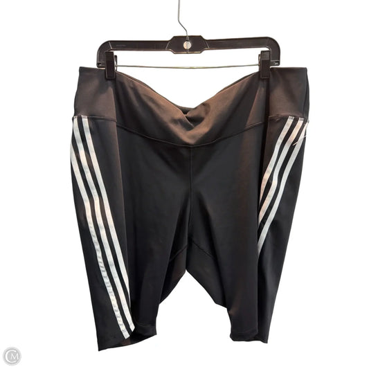 Athletic Shorts By Adidas In Black, Size: 4x