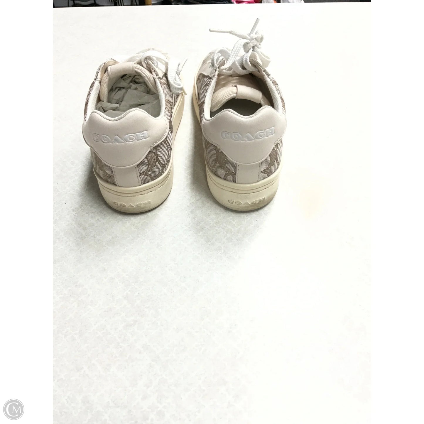 Shoes Designer By Coach In Tan, Size: 6.5