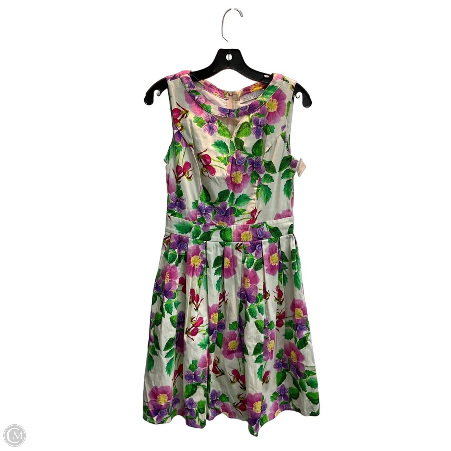 Dress Party Midi By Clothes Mentor In Floral Print, Size: M