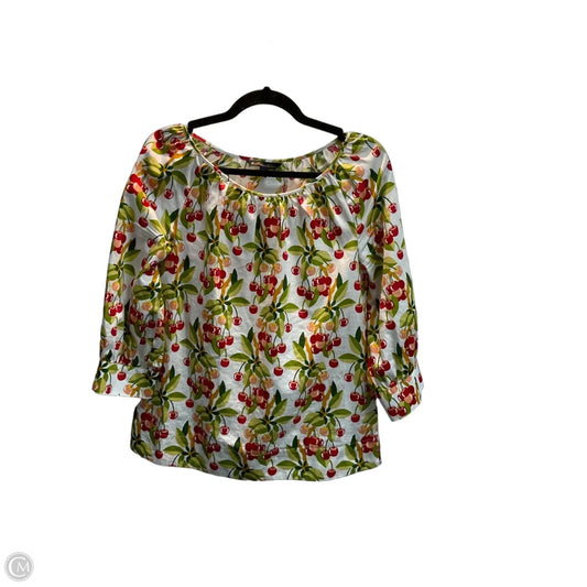 Top Long Sleeve By Brooks Brothers In Multi-colored, Size: S