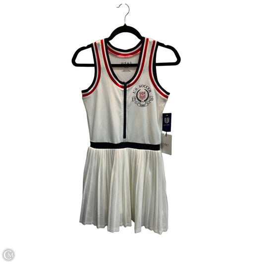 Athletic Dress By Clothes Mentor In Blue Red & White, Size: Xs