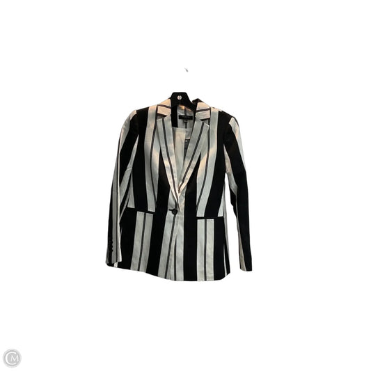 Blazer By Ann Taylor In Black & Cream, Size: Xsp
