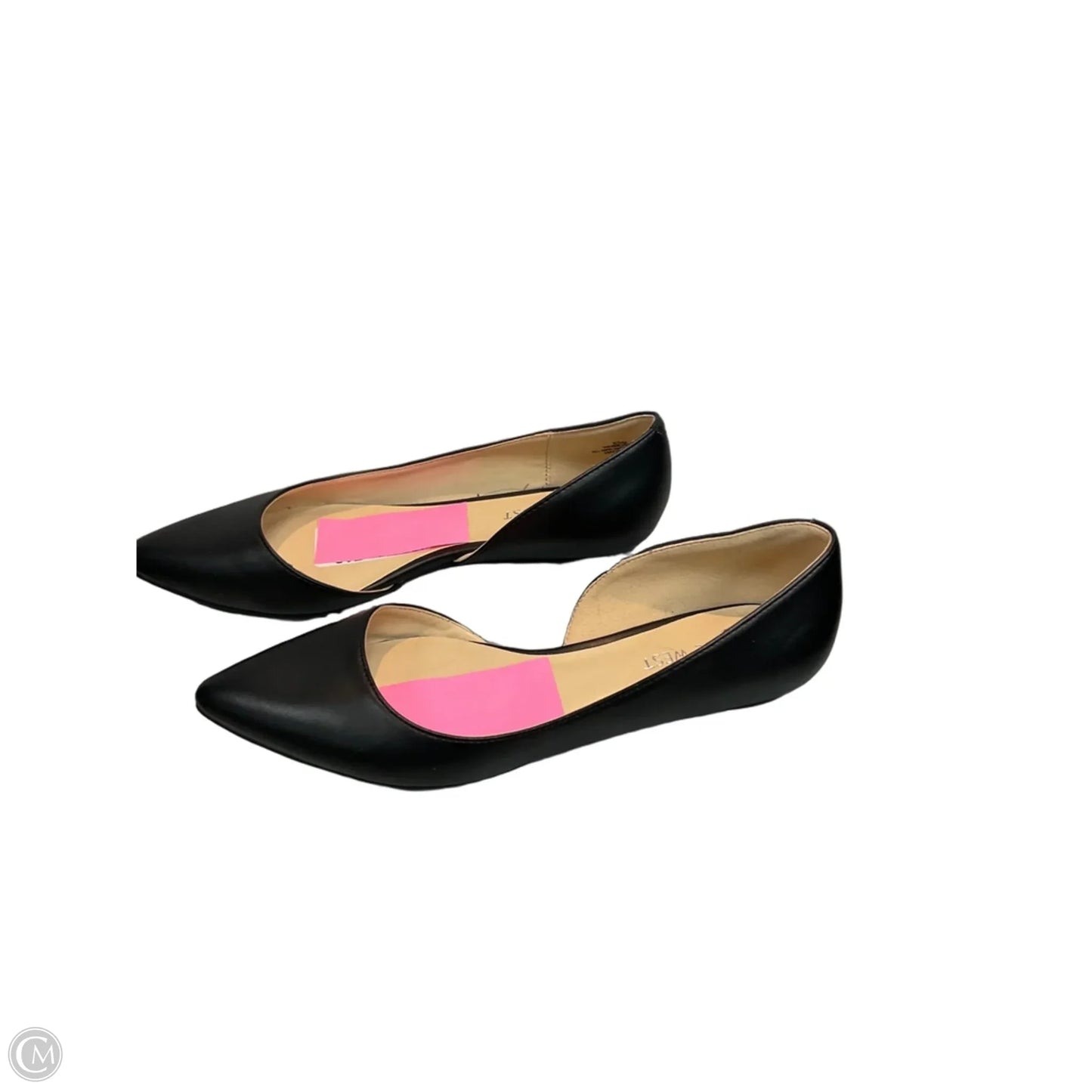 Shoes Flats By Nine West In Black, Size: 6.5