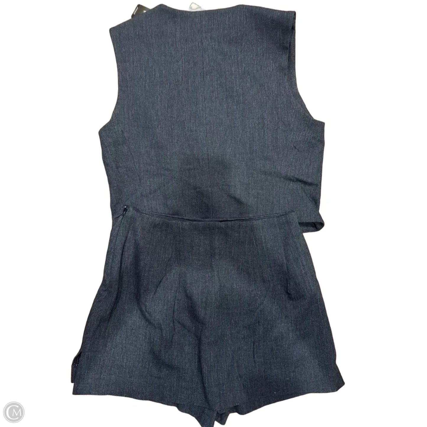 Skort 2pc Set By Express In Blue Denim, Size: Xs