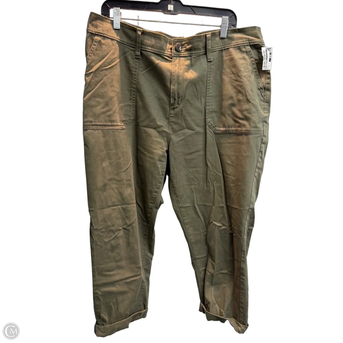 Pants Chinos & Khakis By St Johns Bay In Green, Size: 16