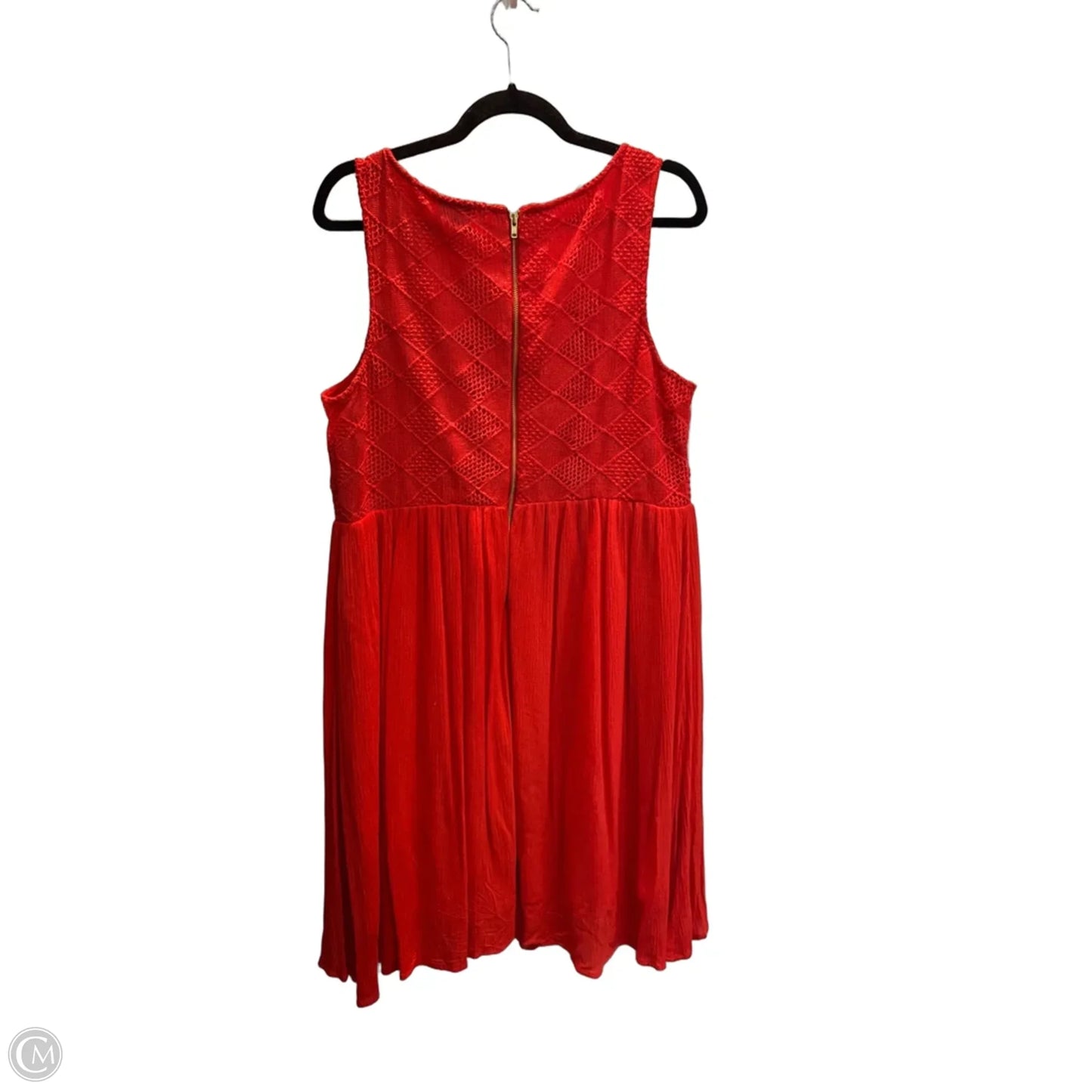 Dress Casual Midi By Torrid In Red, Size: Xl