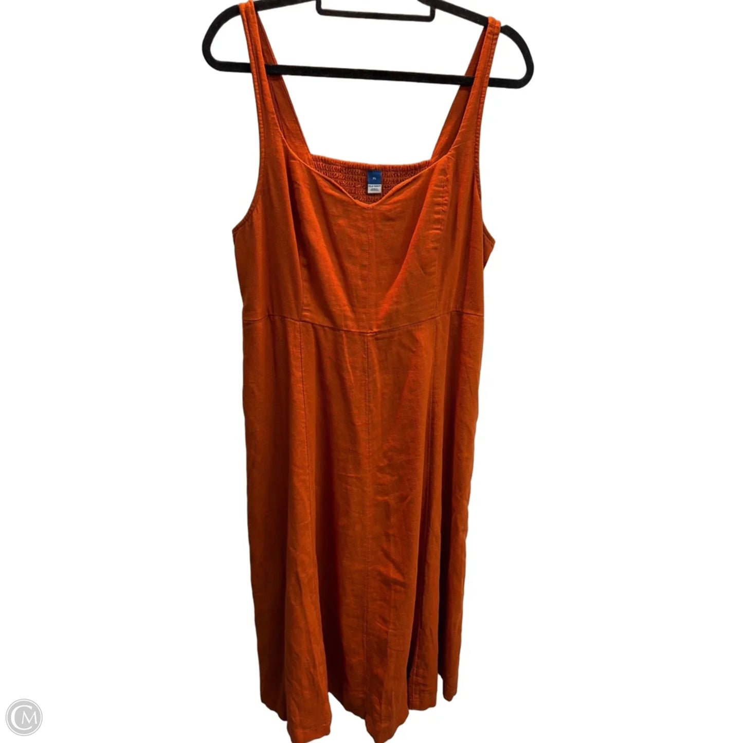 Dress Casual Maxi By Old Navy In Orange, Size: Xl