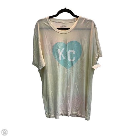 Top Sleeveless Basic By Charlie Hustle In Tie Dye Print, Size: Xl
