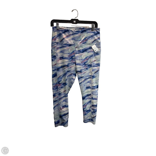 Athletic Leggings By Gaiam In Multi-colored, Size: L