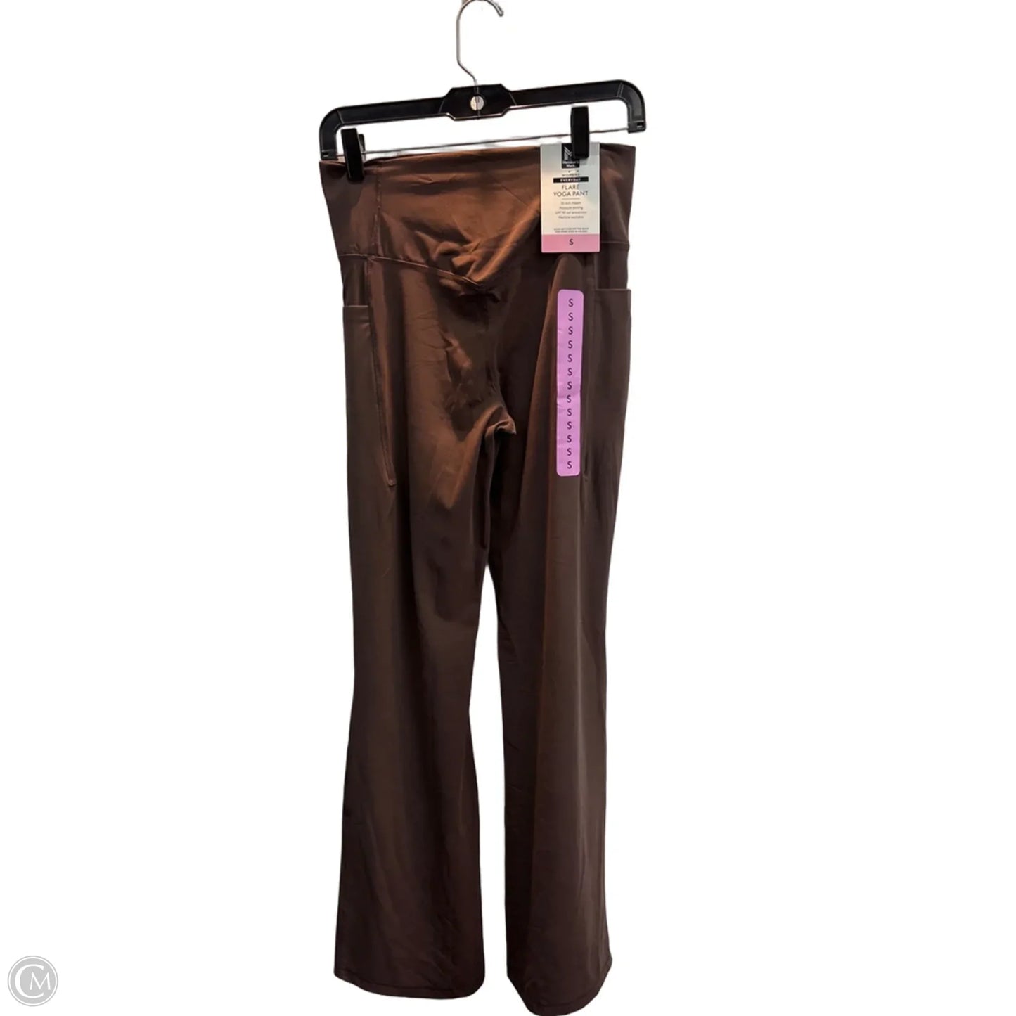 Athletic Pants By Members Mark In Brown, Size: S