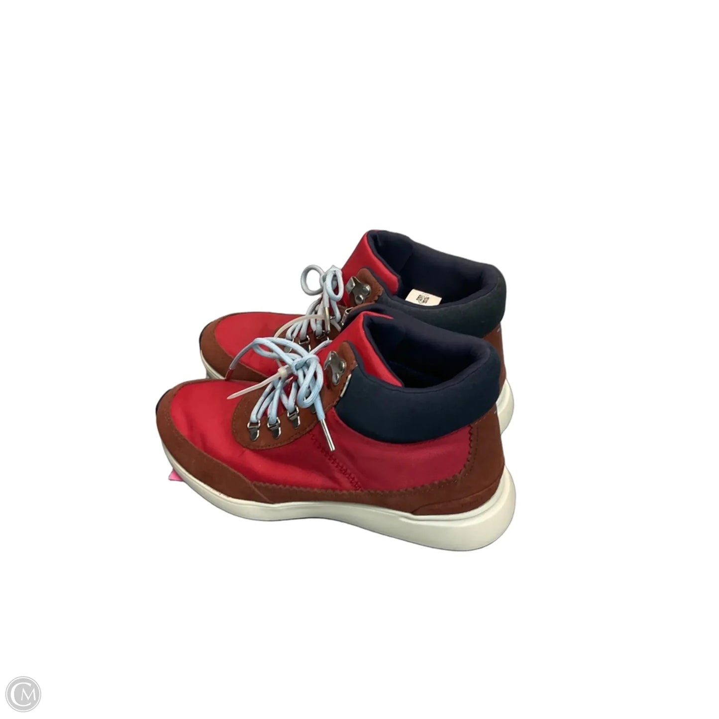 Shoes Sneakers By Toms In Blue & Red, Size: 8